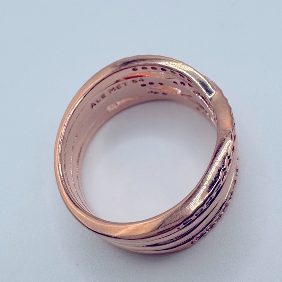 🆕Pandora Sparkling & Polished Lines Ring - Picture 9 of 10